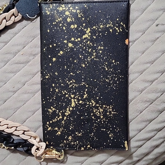 ❤️👛👜 ANCA BARBU HAND PAINTED BAG 👛 - Picture 3 of 5